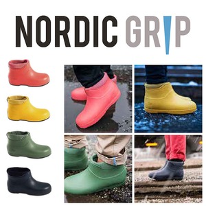 NORDIC GRIP(ノルディックグリップ) Wet Winter City 滑らない ブーツ 滑り止め 凍結 路面 雪対策 アイススパイク 氷 長靴 スノーブーツ 雪靴