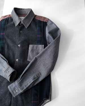 robe de chambre COMME des GARÇONS　PATCHWORK SHIRT