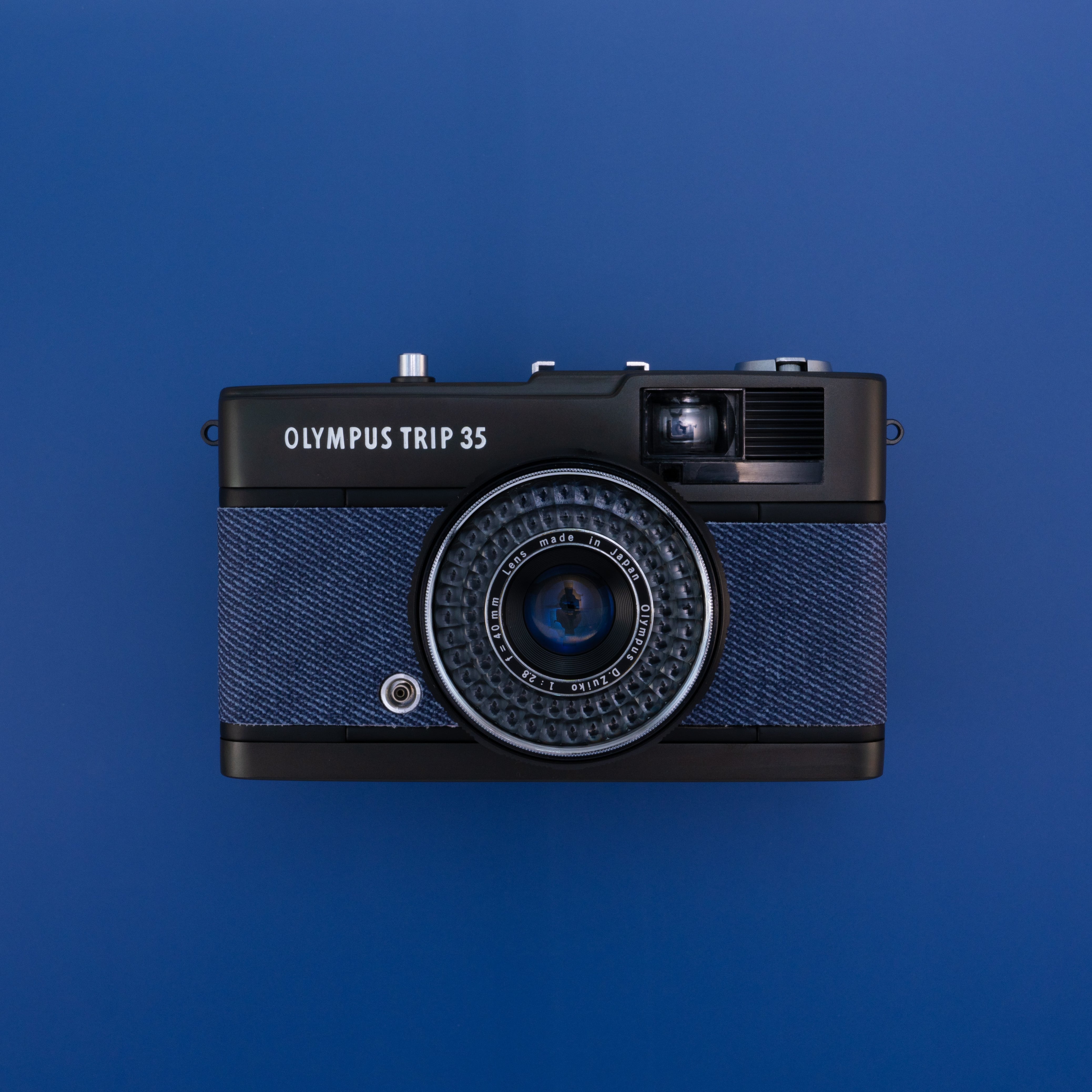 OLYMPUS PEN TRIP 35 Indigo Blue インディゴブルー | Totte Me Camera