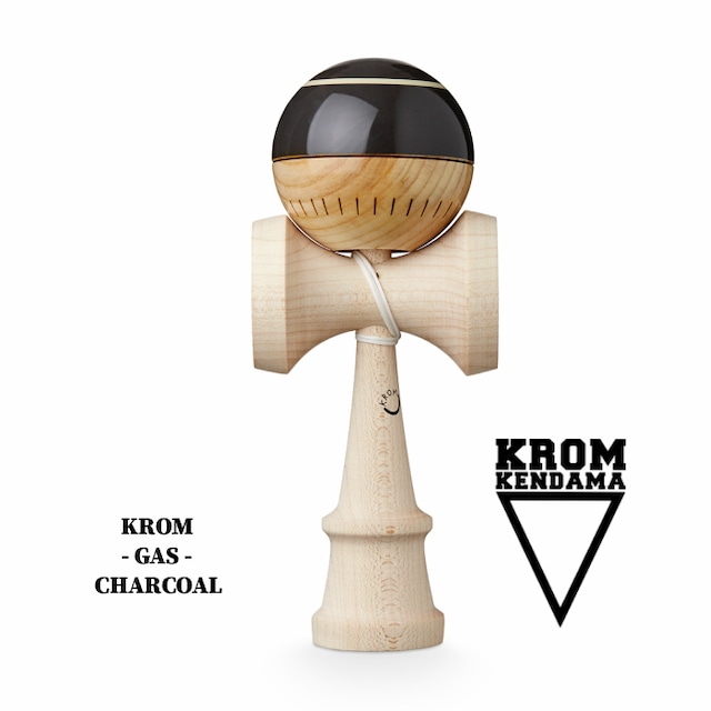 KROM gas charcoal けん玉