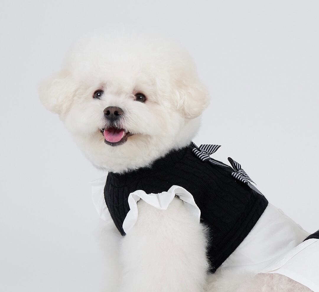 リボンワンピース ‐ (BLACK)