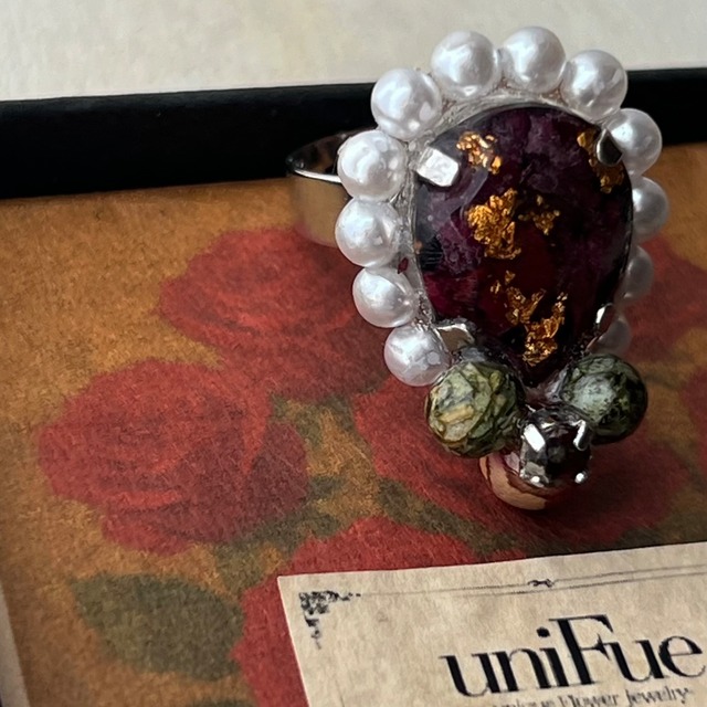 Fleur Éternelle -crimson-