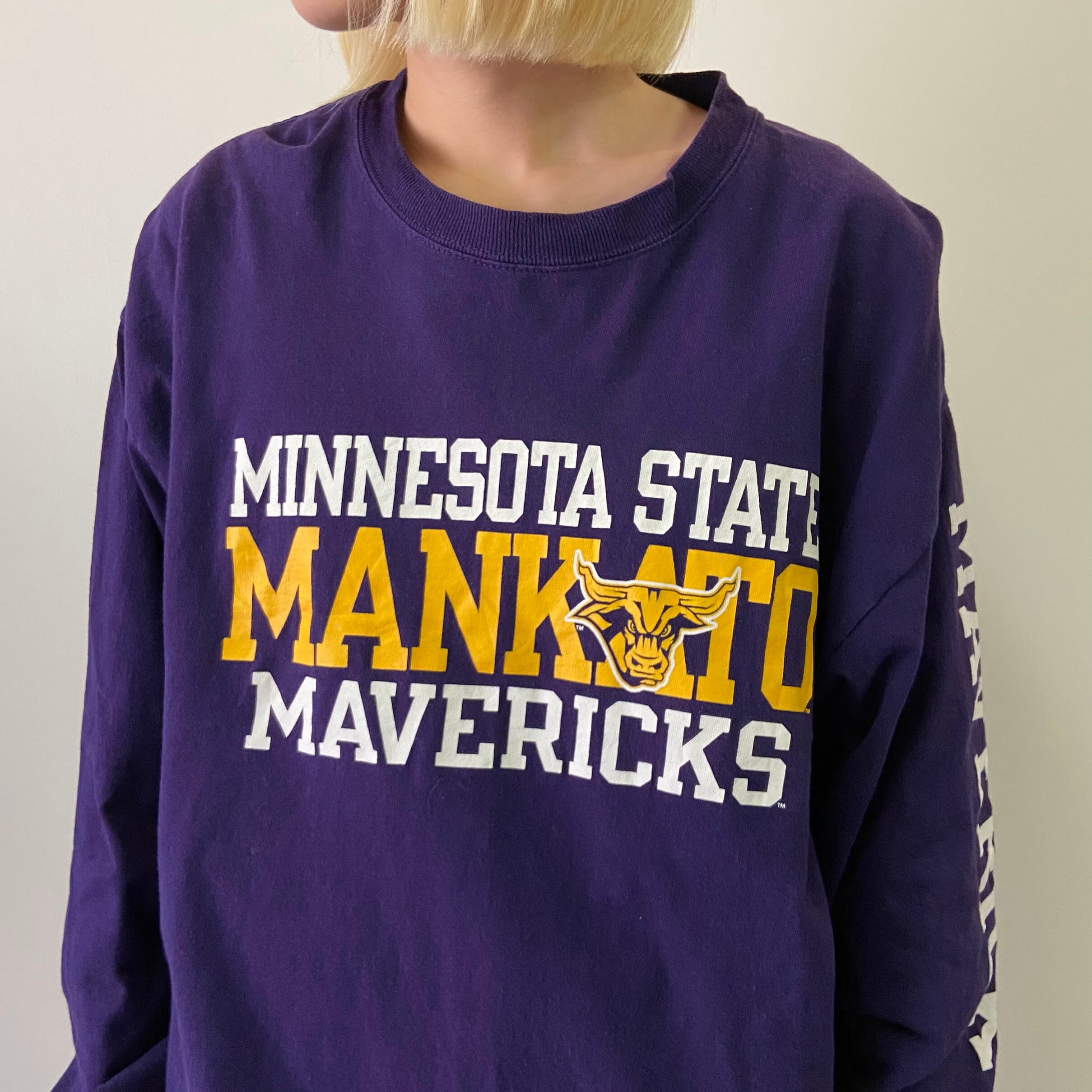 Champion チャンピオン Mankato Mavericks カレッジチーム ロゴ