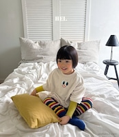 韓国子供服 / 26Autumn / 〖取寄〗Hei / いないいないばあTシャツ / キッズ服 / カラフル服 / 秋服 *XS~XL*