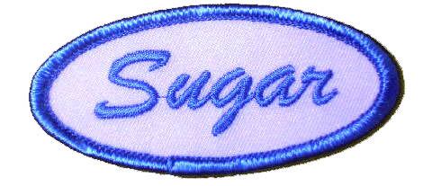 パッチ ワッペン SUGER 珍しいデザインのパッチ アップリケ FD0408