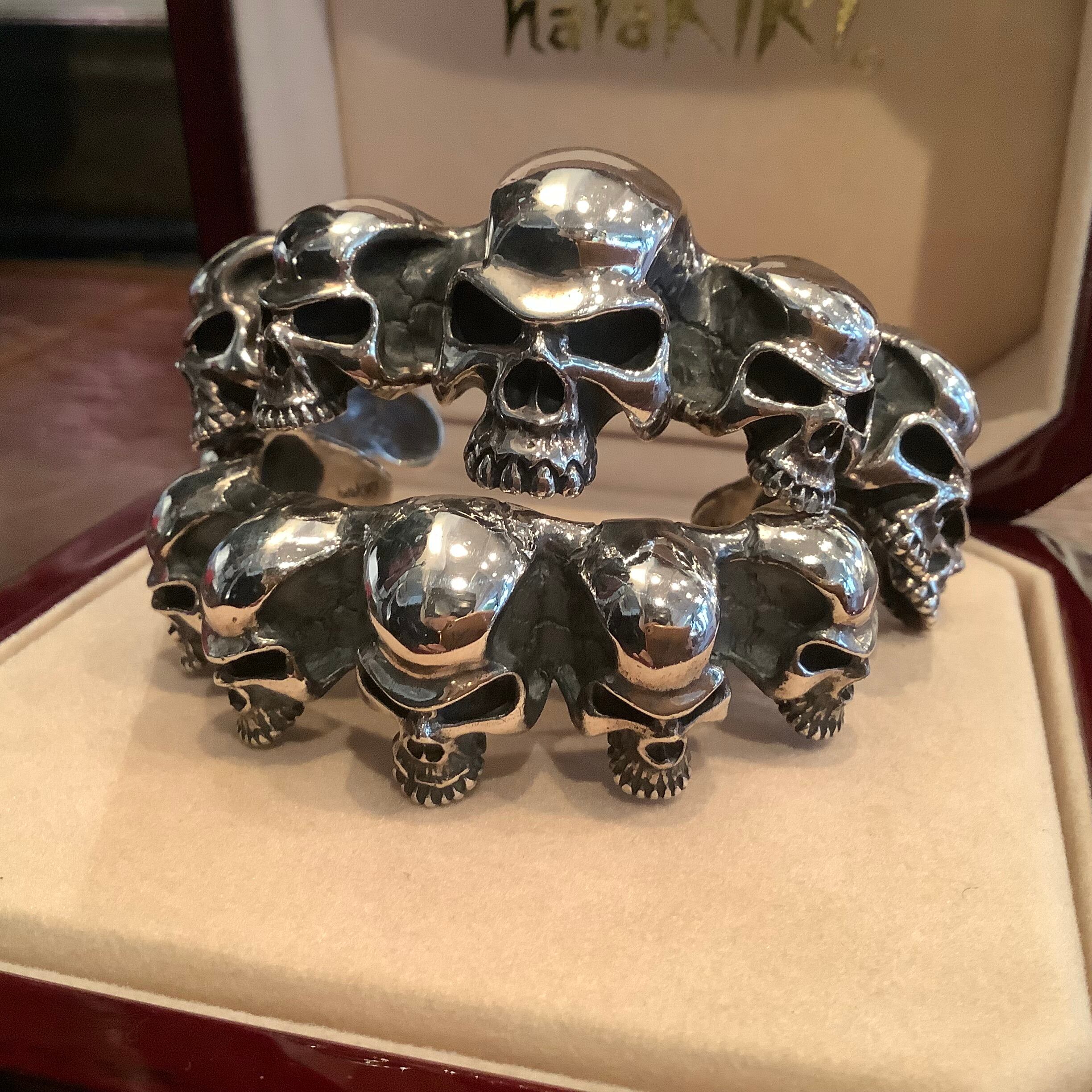 haraKIRI ハラキリ 髑髏バングル（大）SilverJewelry