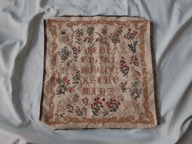 EUROPE Gobelin weave small tapestry