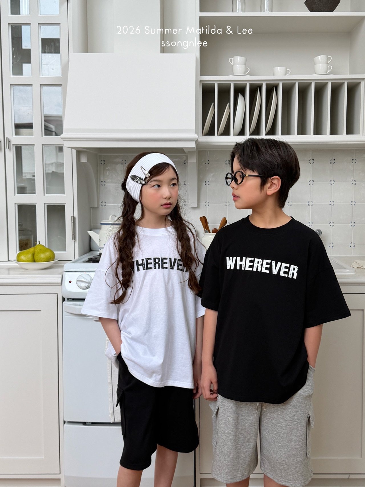 [Matilda&Lee] Wear Vintage Tee / [마틸다앤리] 웨어빈티지티