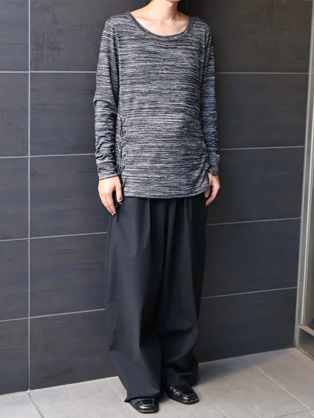 cotton wide slacks