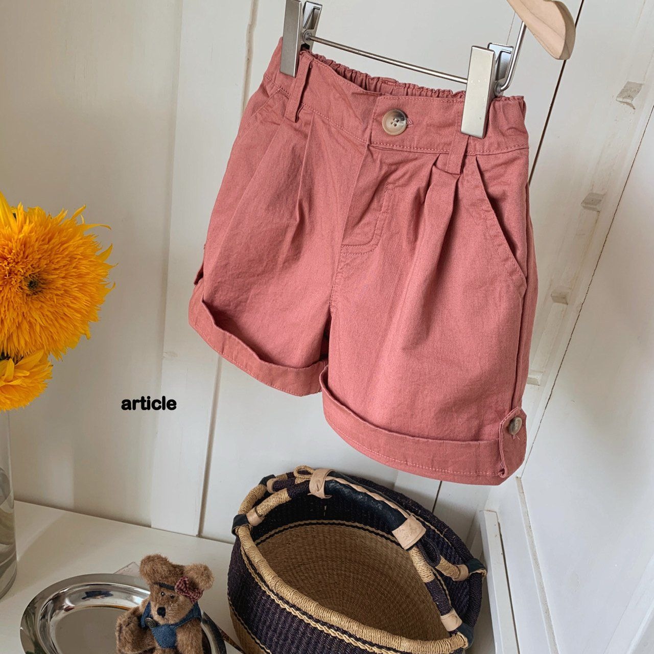 [article] Bijo Roll-up Shorts (JS/JM) / [아티클] 비조롤업반바지 (JS/JM)