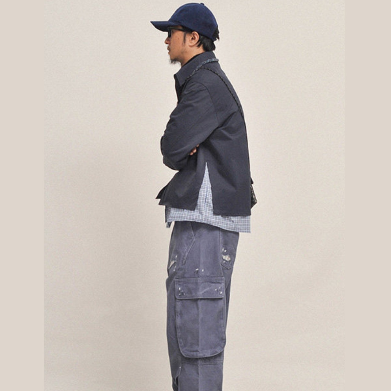 “BUBBLE PRINT” ワークシャツジャケットA2059 - 6