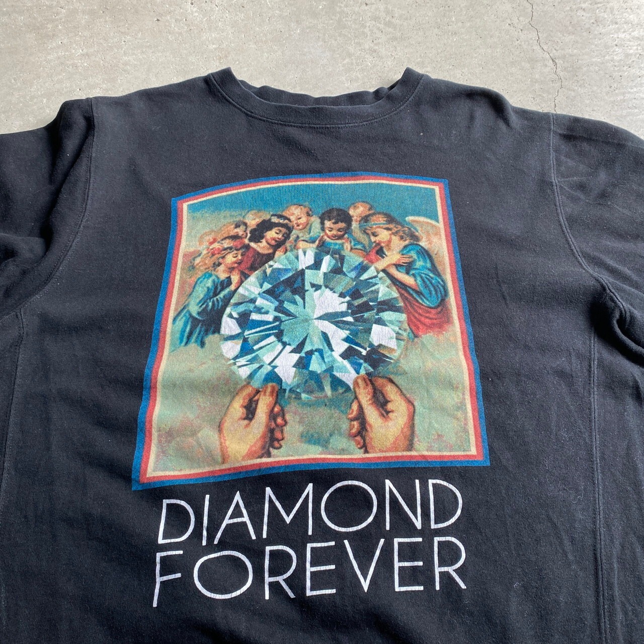 Diamond Supply Co. ダイヤモンドサプライ スウェット メンズL 古着 黒 