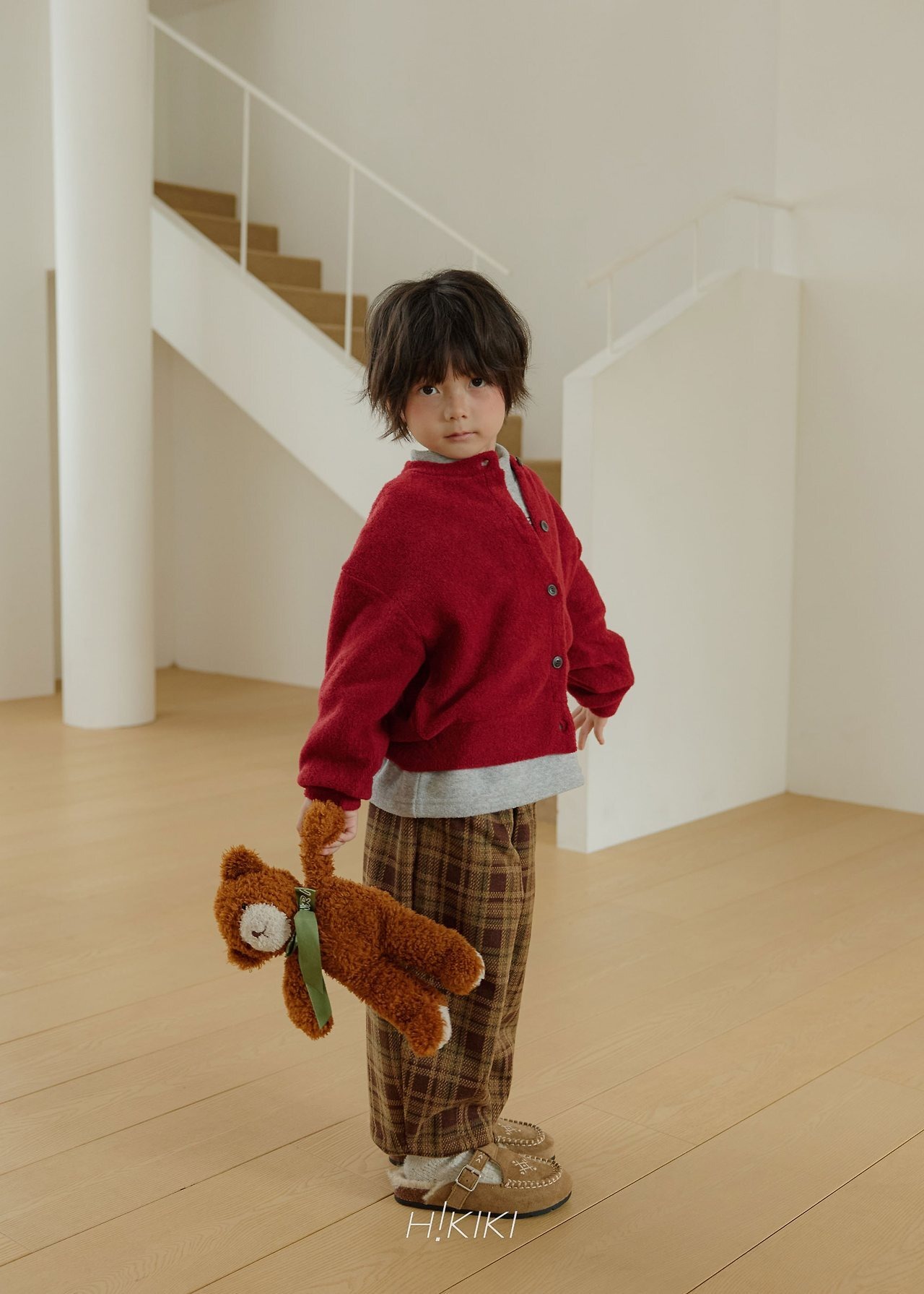 HIKIKI［取寄］mogic check pants 26winter