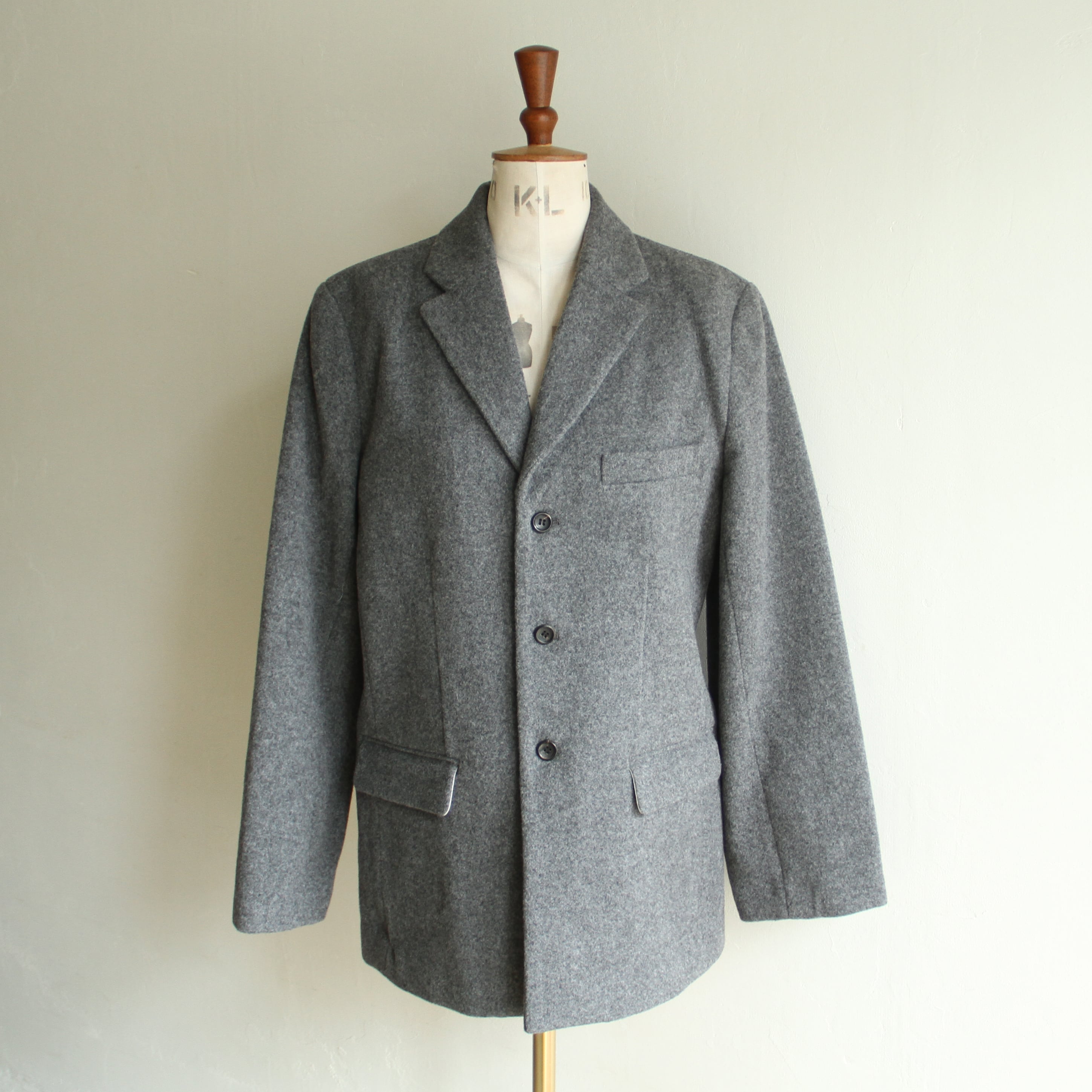 JUN MIKAMI Melton coat jacket