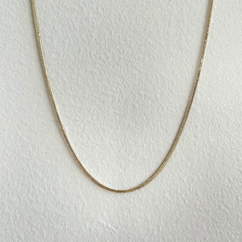 【14K-3-17】20inch 14K real gold chain necklace