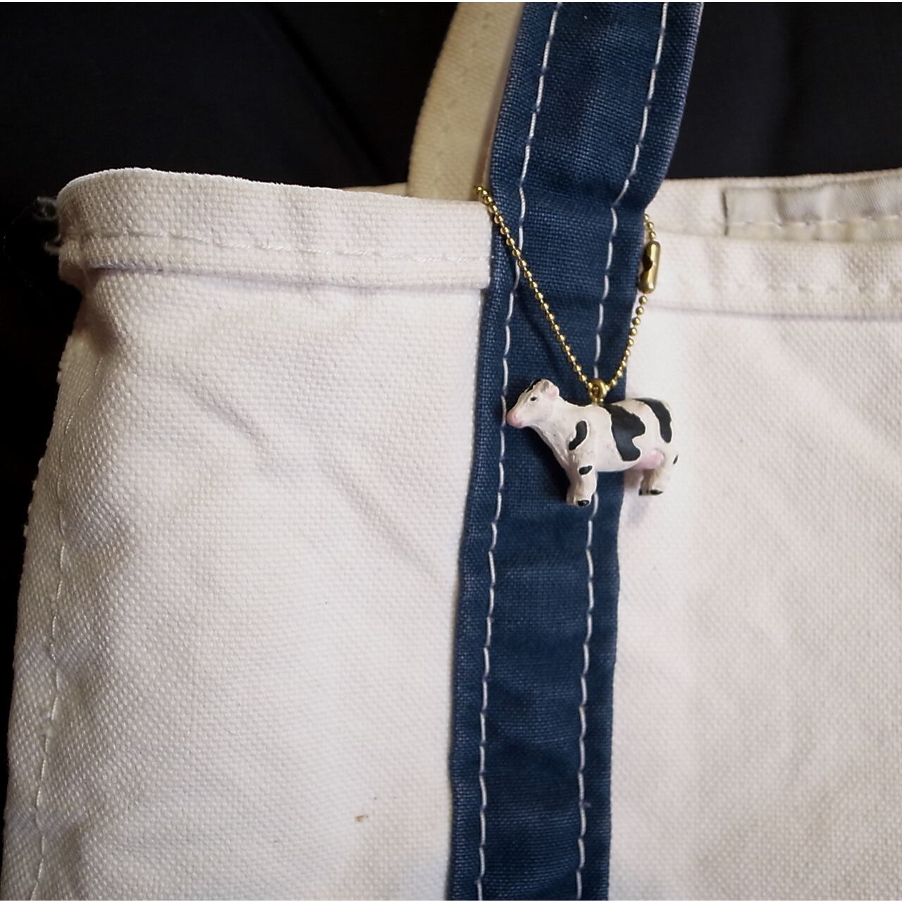 HAND PAINT CERAMIC CHARM KEY CHAIN / ハンドペイント セラミック