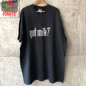 Tシャツ got milk 00s 黒 フェード ゴットミルク XXXLサイズ