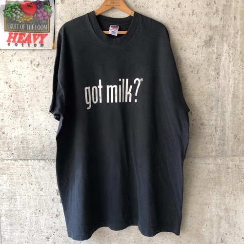 Tシャツ got milk 00s 黒 フェード ゴットミルク XXXLサイズ