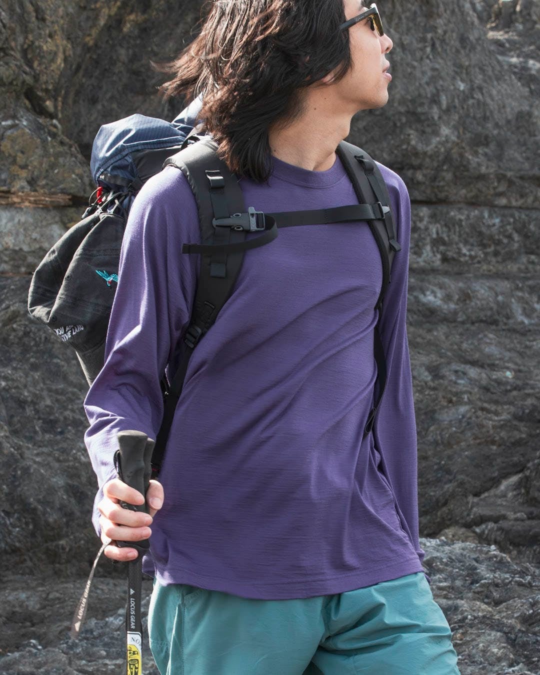 山と道 / 100% MERINO LIGHT LONG SLEEVE（UNISEX） | st. valley