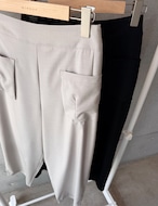 【26ss】Back-Banding Baggy Slacks_2colors