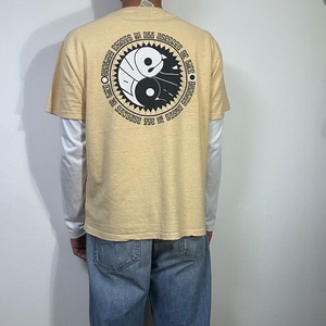 陰陽× HEMP Tシャツ / L