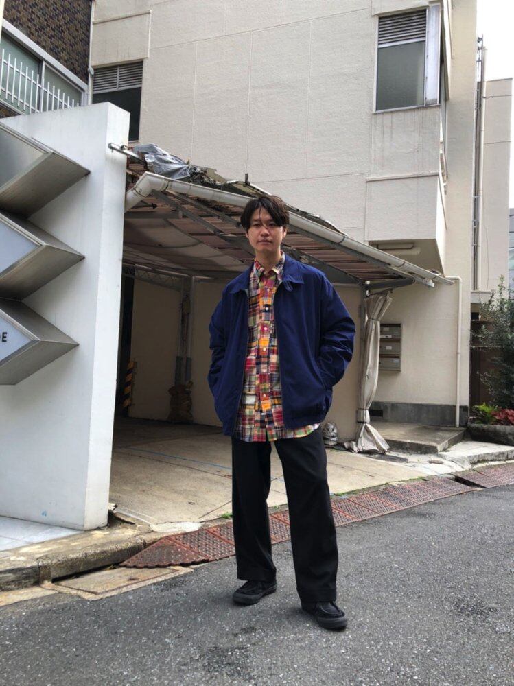 90s〜 aberdeen peach skin drizzler jacket