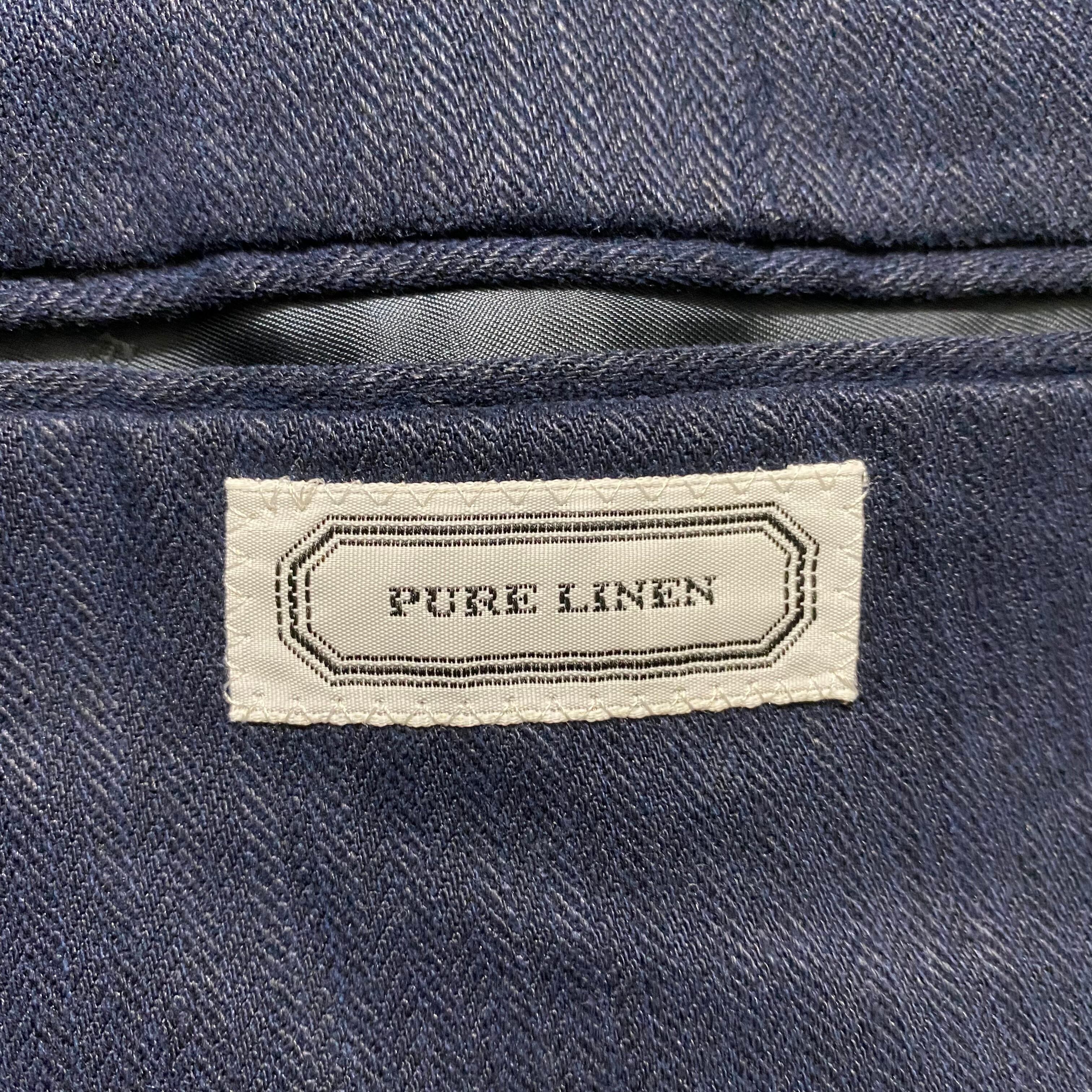 vintage HERMES linen tailored jacket | NOIR ONLINE