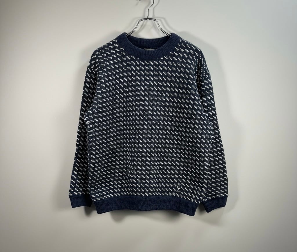 90's GOODENOUGH HALF ZIP BORDER SWEATSHIRT ( Gray ) | Daily Dress