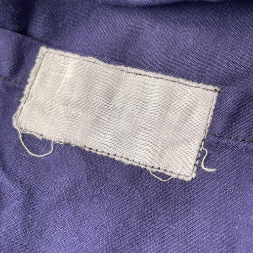 60-70s フランス軍 刺繍タグ コットンツイル フレンチワークジャケット 詳細写真2