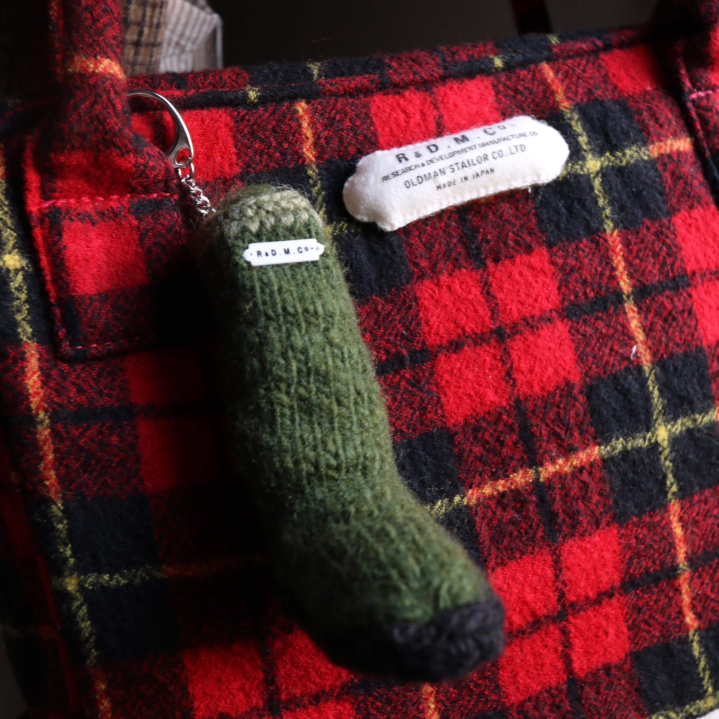 R&D.M.Co-/OLDMAN'S TAILOR オールドマンズテーラー GINGHAM CHECK
