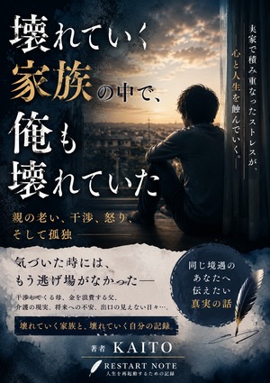 壊れていく家族の中で、俺も壊れていた  ― 親の老い、干渉、怒り、そして孤独 ―