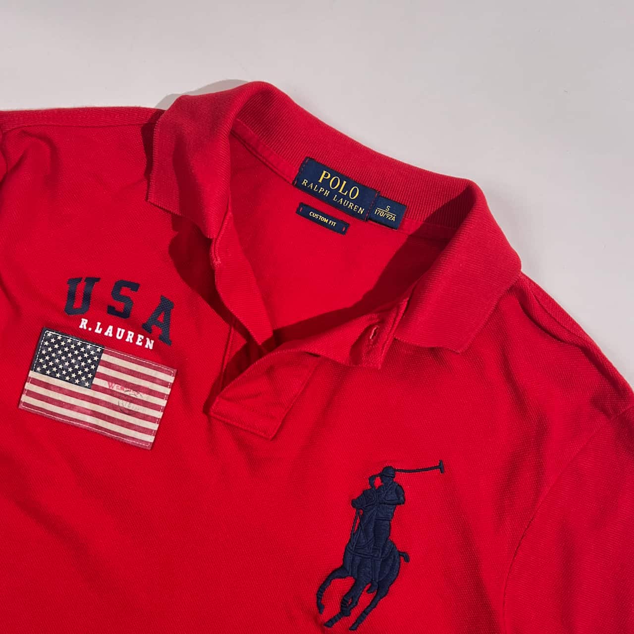POLO RALPH LAUREN ポロ ラルフローレン CUSTOM FIT 星条旗 USA ビッグ
