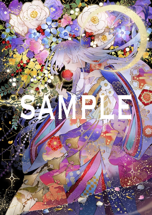 特別作品★総販売枚数6点のみ★匈歌ハトリ先生★描き下ろし複製原画★夢路の灯★特別特典付き