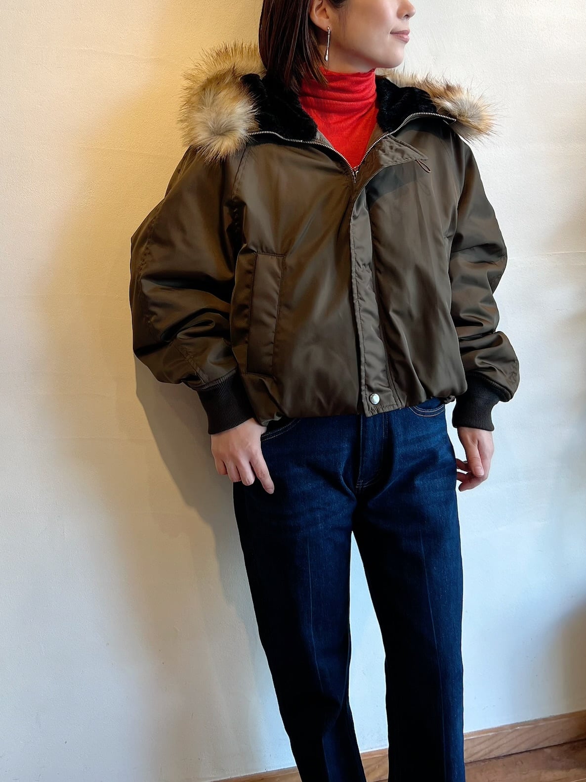 TICCA / ショートN2Bジャケット | anouk