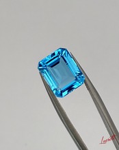 Natural Blue Topaz 6.35ct Loose Gemstone｜天然ブルートパーズ 6.35ct ルース【LE-0055】