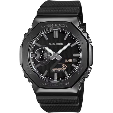 カシオ G-SHOCK GM-2100LXB-1AJF LUXE BLACK メタルカバード