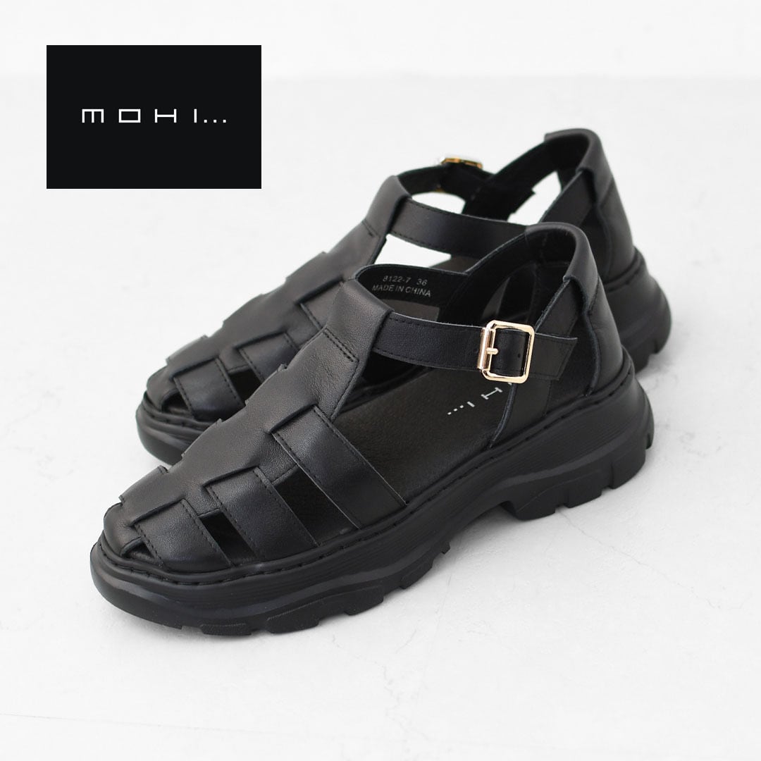 MOHI [モヒ] 厚底グルカサンダル [8122-7-SE] レザーグルカサンダル