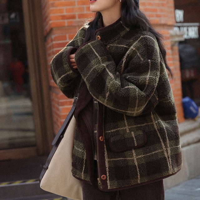 check boa jacket　J00364