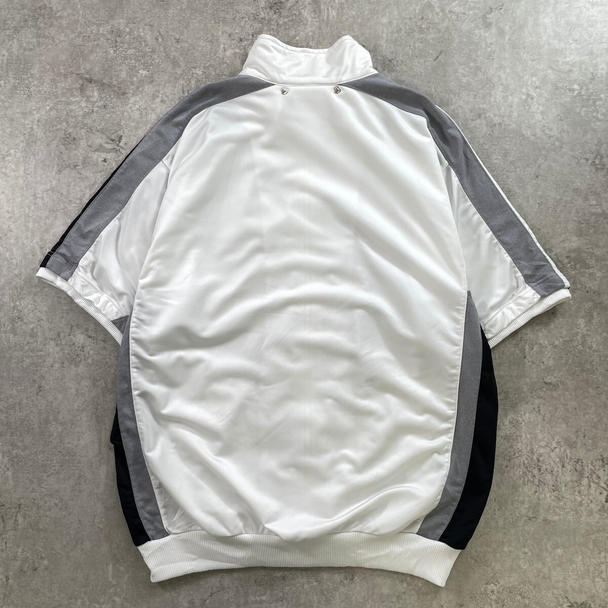 90年代 adidas アディダス 半袖 ジャージ トラックジャケット メンズXL