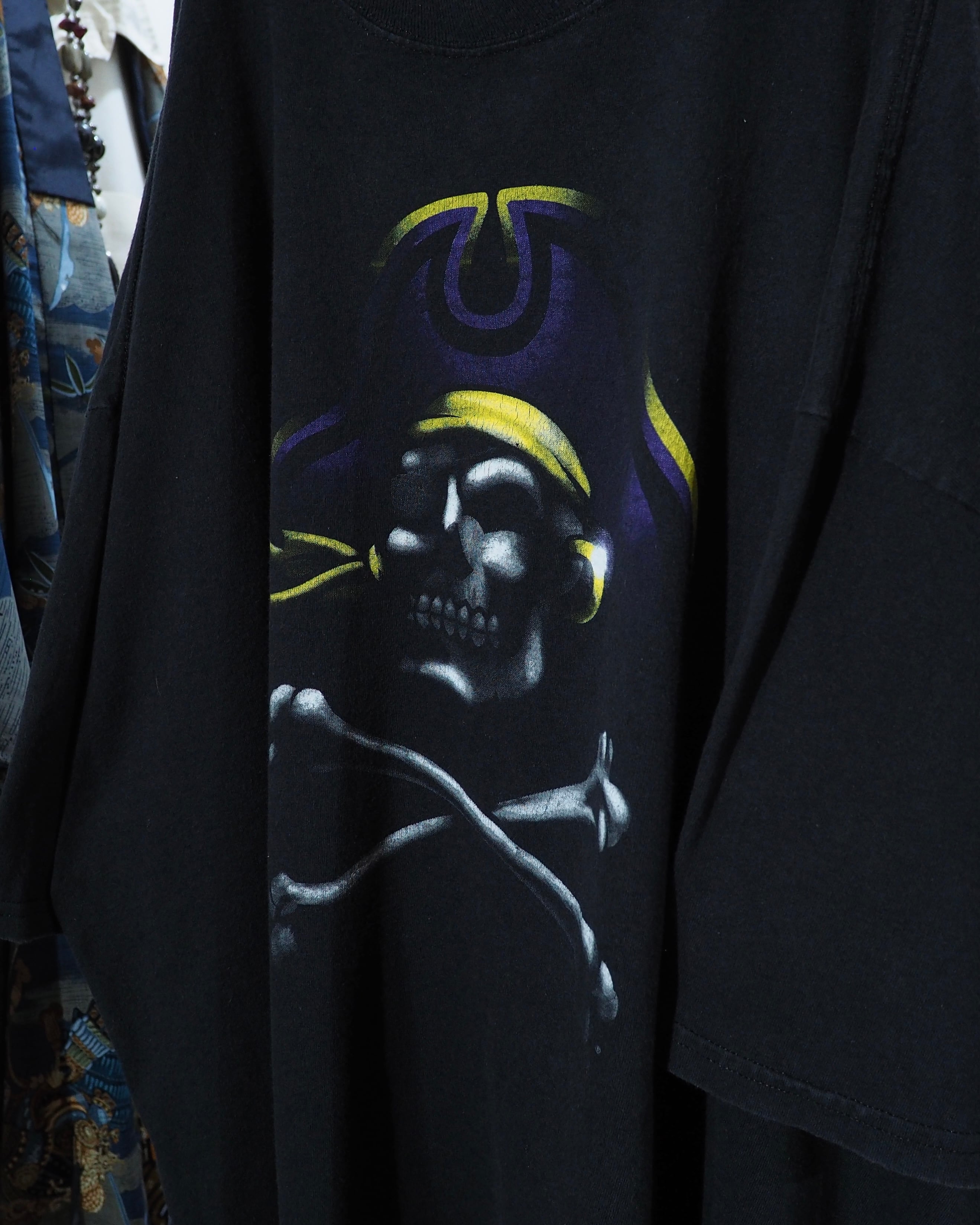XXXXL ” Jolly Roger ” Graphic printed Over silhouette Tee
