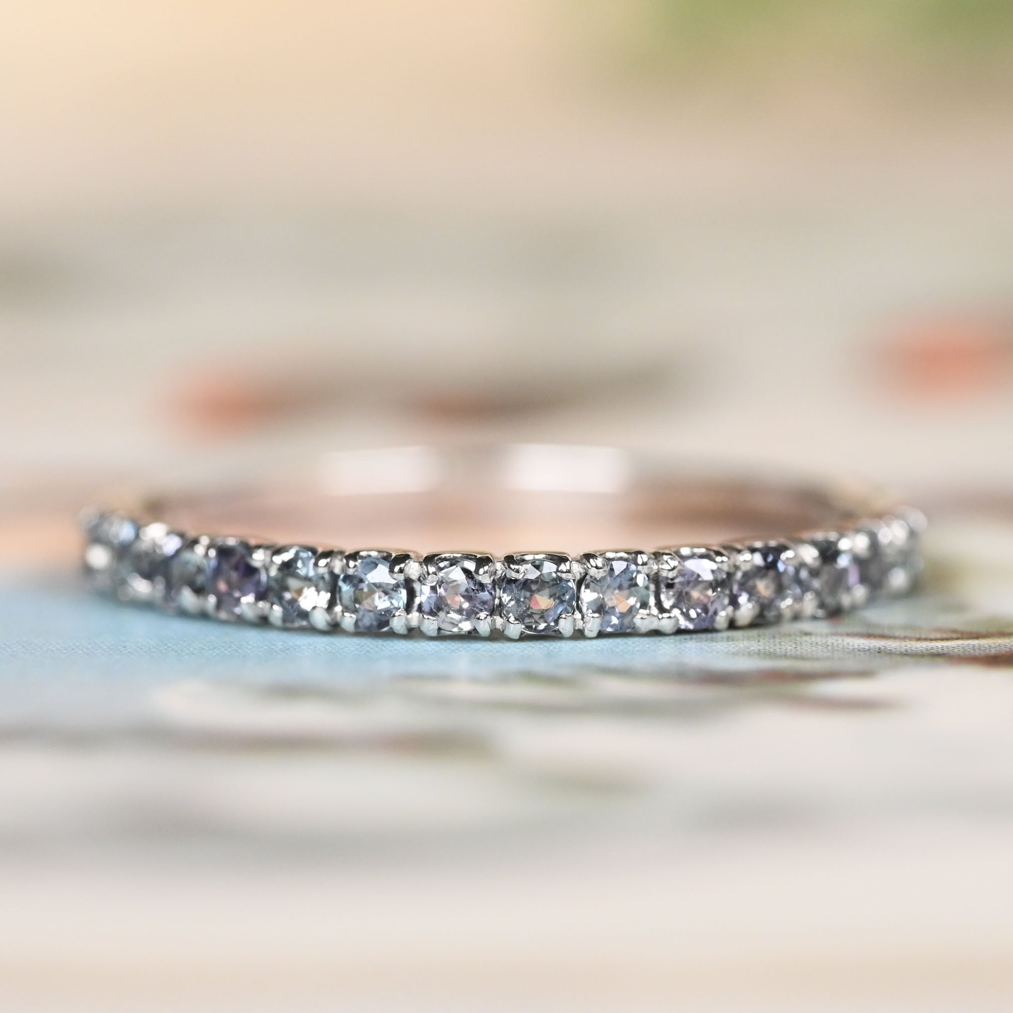 美品 12.5号 pt900 ベニトアイト リング ベニトアイト Pt900 リング 12.5号（GH1053） | ジェムとハンドメイド工房