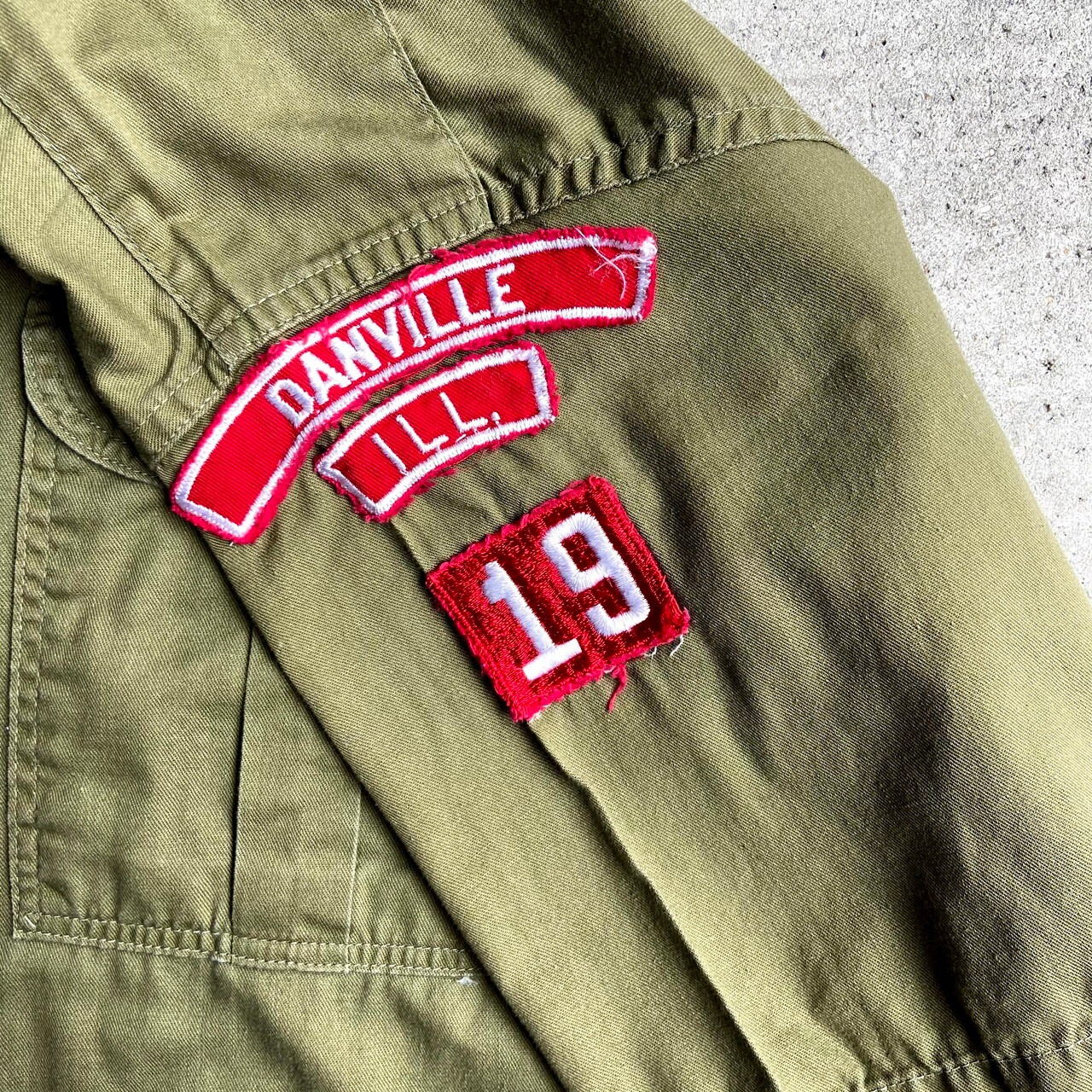 60年代 BOY SCOUTS OF AMERICA 半袖 ノーカラー ボーイスカウトシャツ 