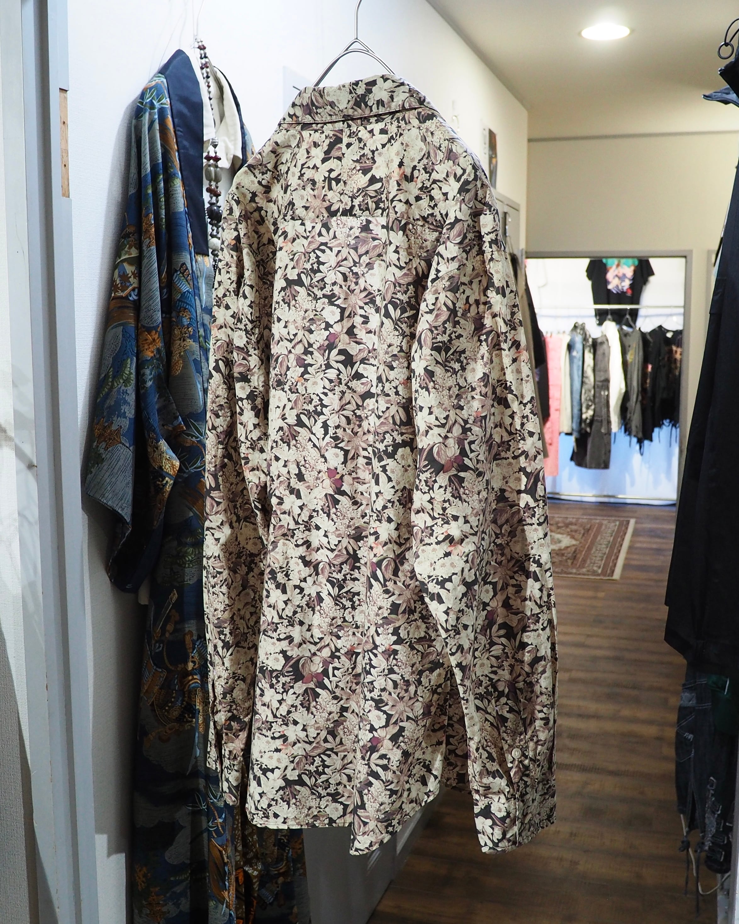 ” Paul Smith collection ” Beautiful Flower all Over printed Dress shirt