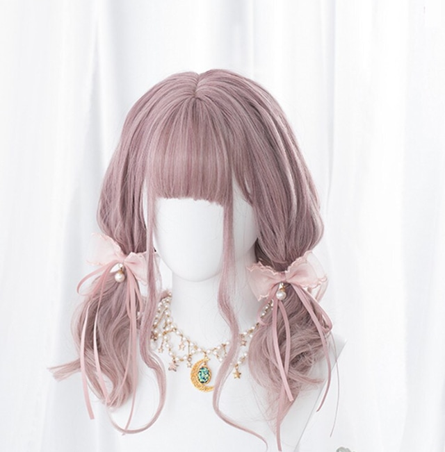 takun 様専用♡ 深長 新品♡百合子ウィッグ ピンクミルクティー takun 様専用♡ 深長 新品♡百合子ウィッグ ピンクミルクティー