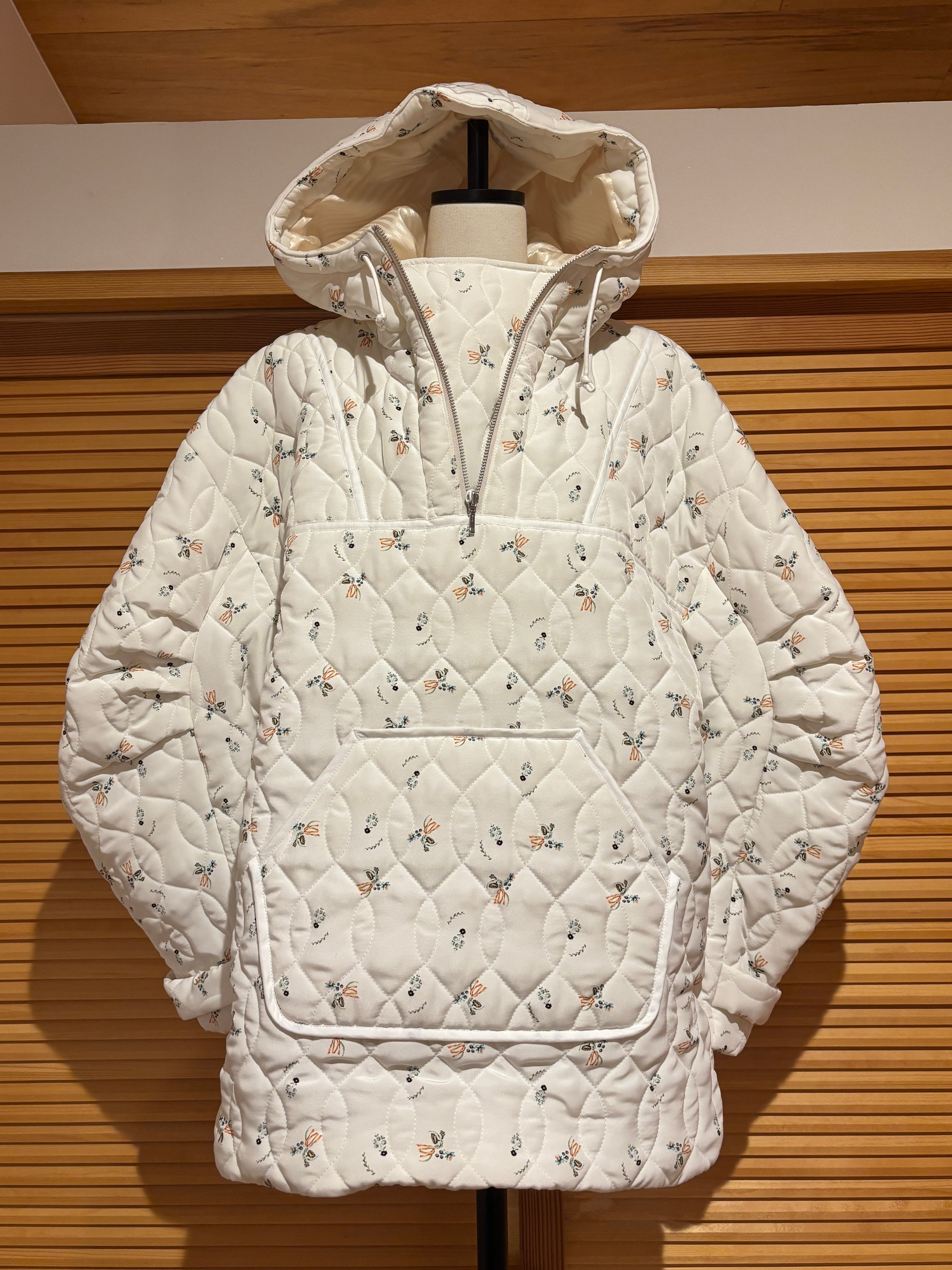 DECO depuis 1985 flower quilt half zip | Cheerful