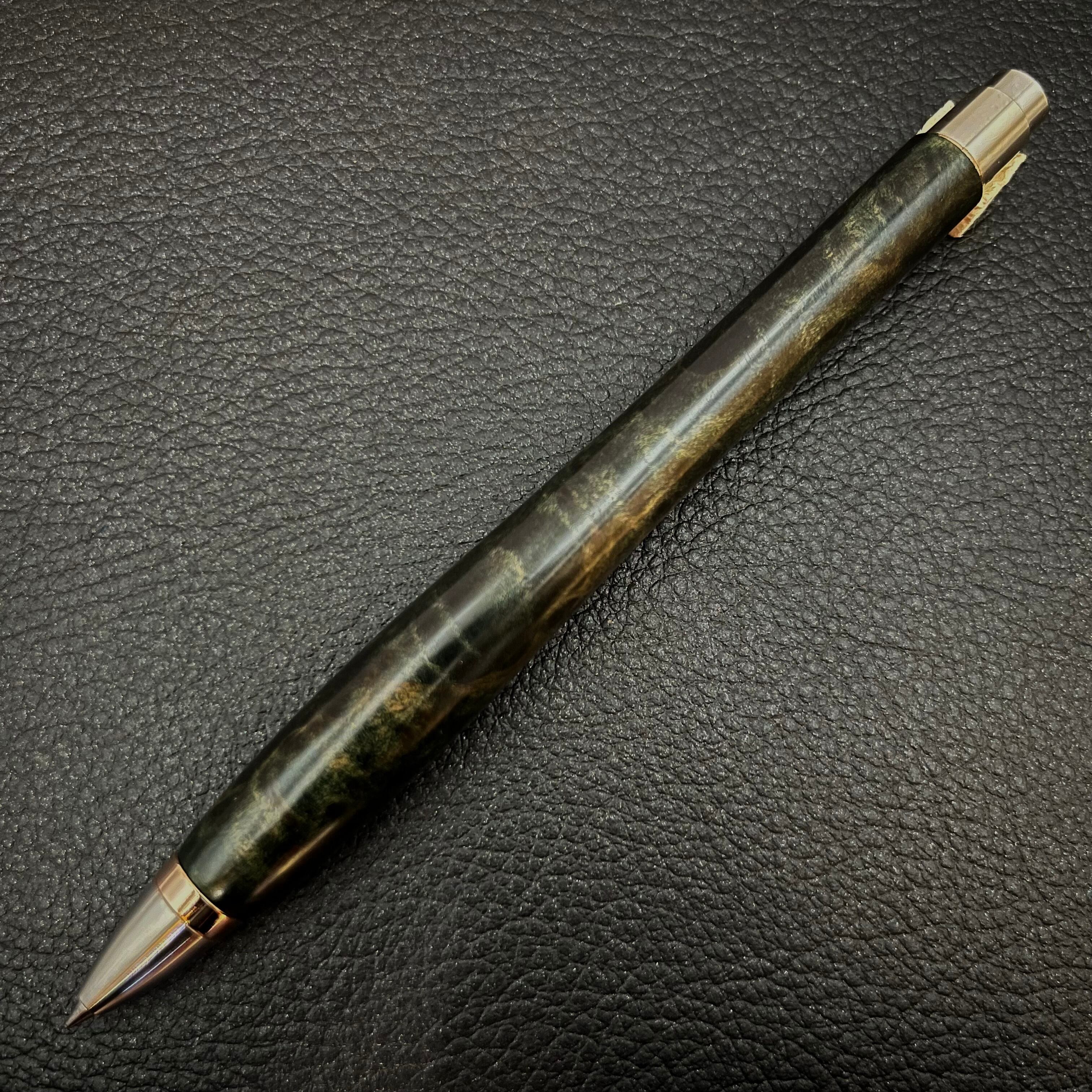ウッドペンクラフト 杉瘤・国産摺り漆 織部(おりべ) ボールペン 63f66b9f8ccca6ade260007a0749b7