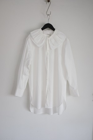 [BISOWN]FRILL MAO SHIRTS