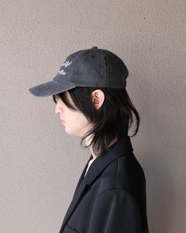 theworldisyouroyster 25ss/Washed Emb Cap