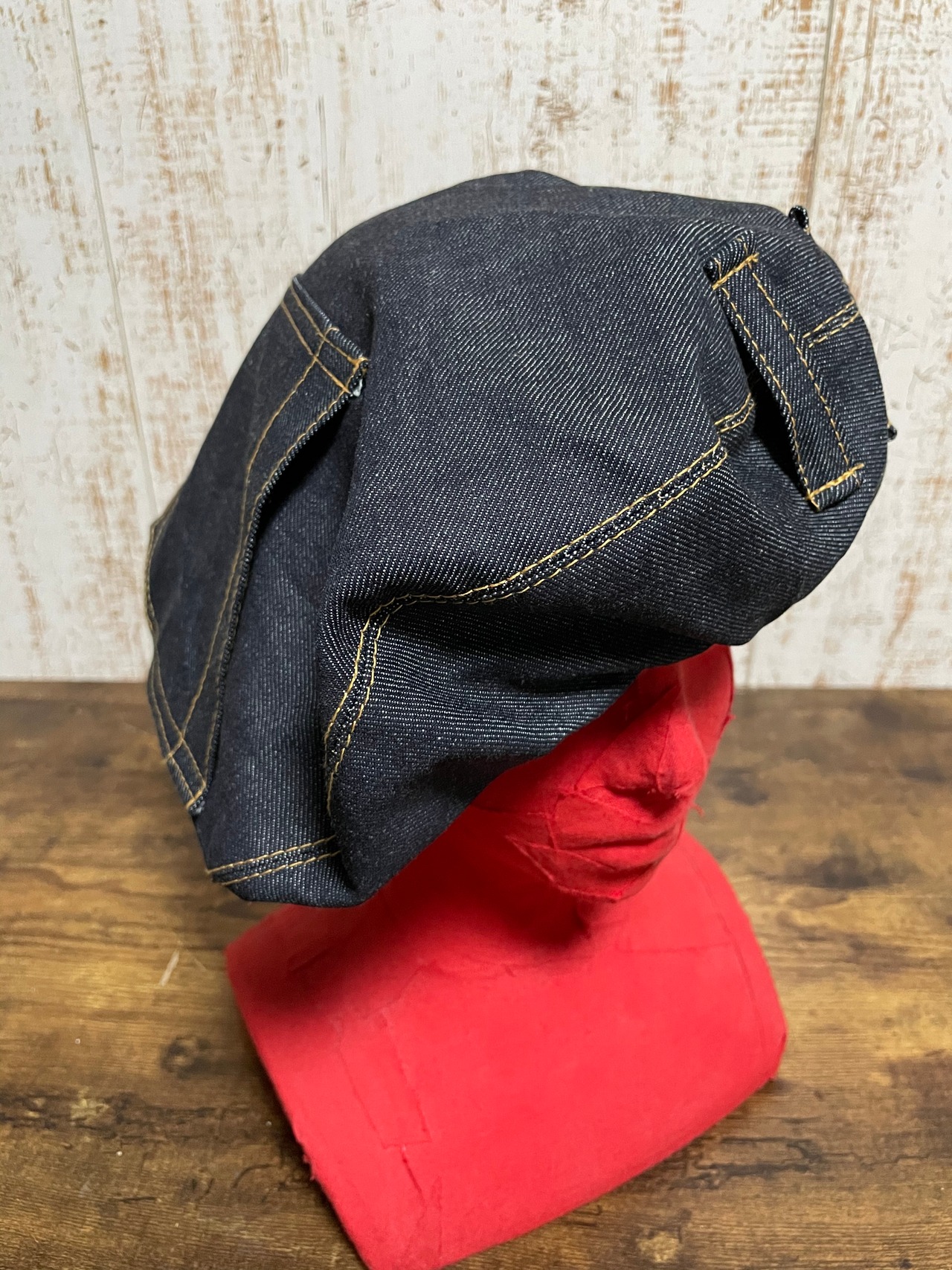 UNFINISHED岡山デニムベレー帽