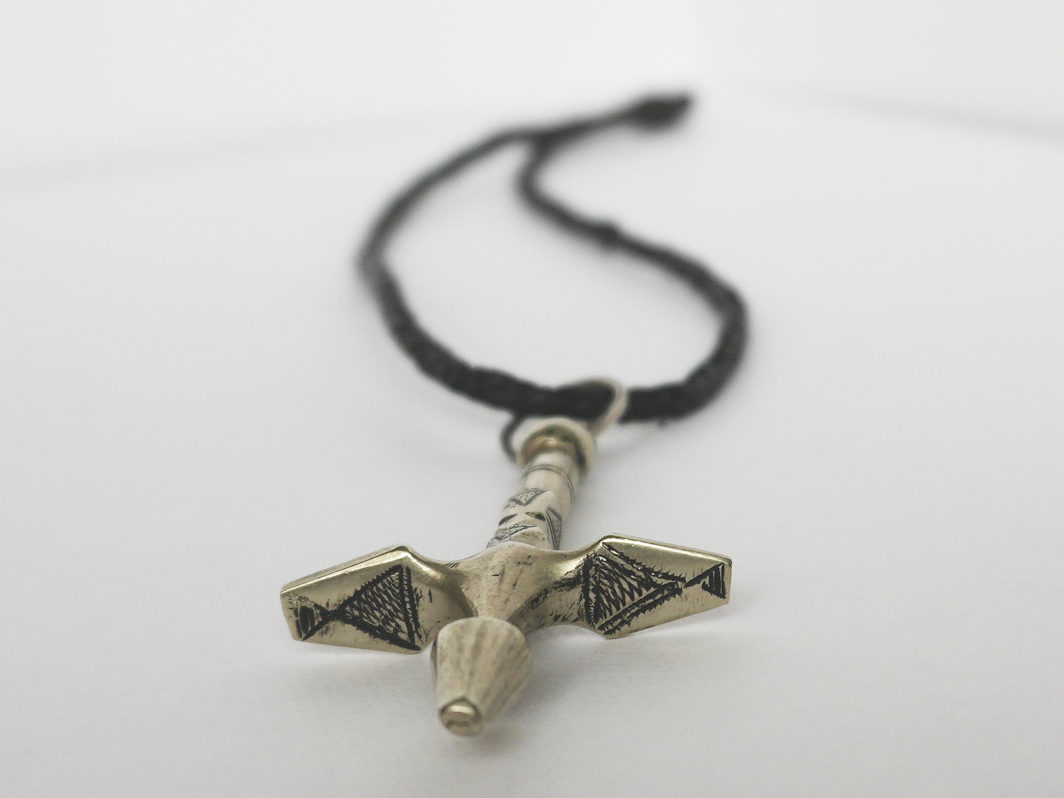 sold out】モロッコ トゥアレグ族 シュガーハンマー ネックレス